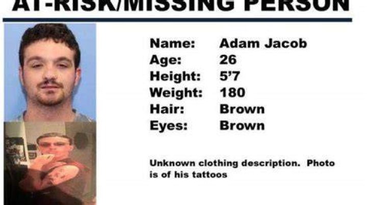 Adam Jacob Missing