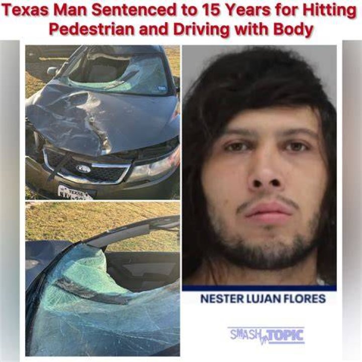 Nestor Joel Lujan Flores Charges Arrested